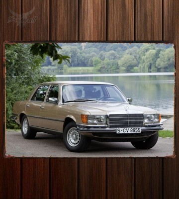 Металлическая табличка Mercedes-Benz 450SEL 6.9 (W116)